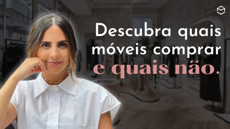5 móveis para comprar para loja de roupas.